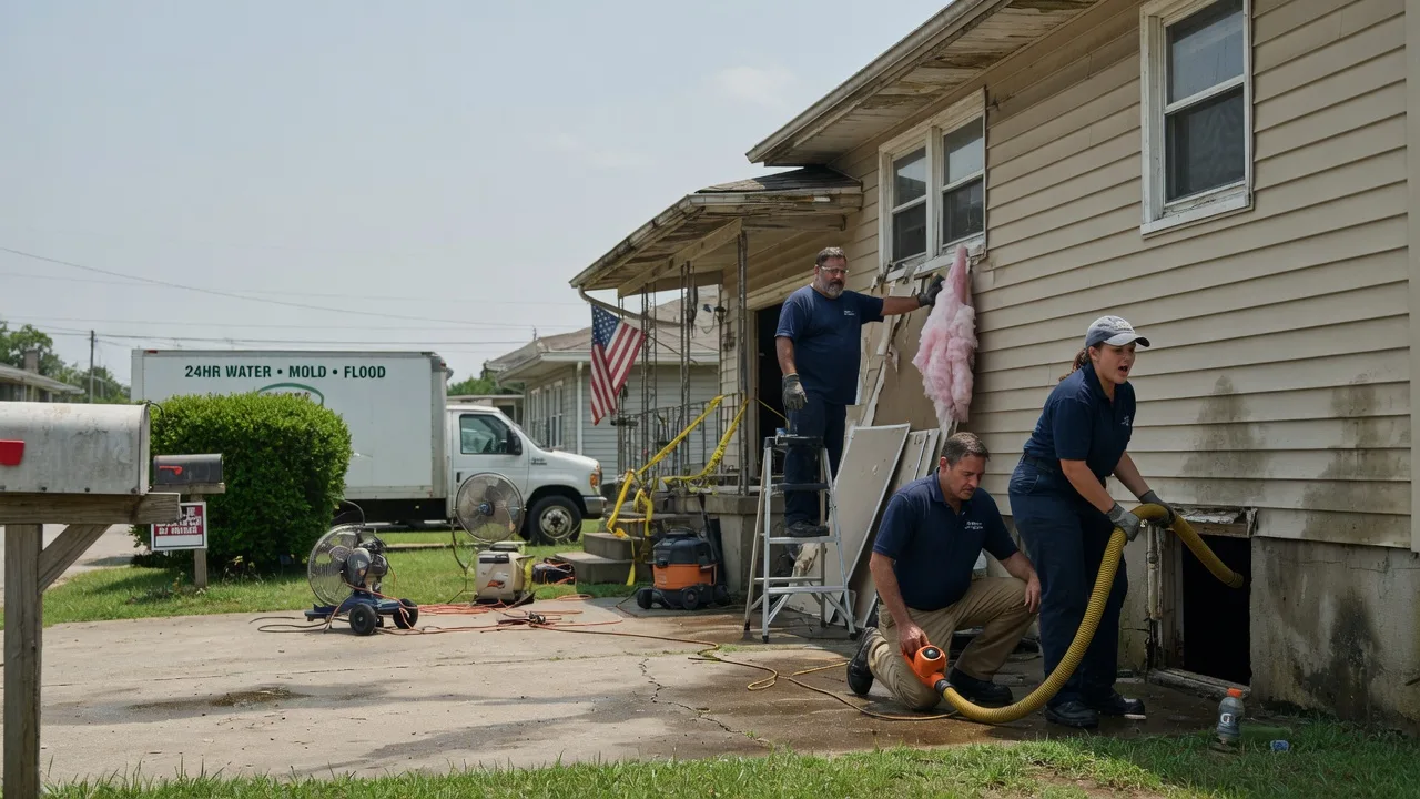 Water Damage Repair in New Bloomington, OH near me
